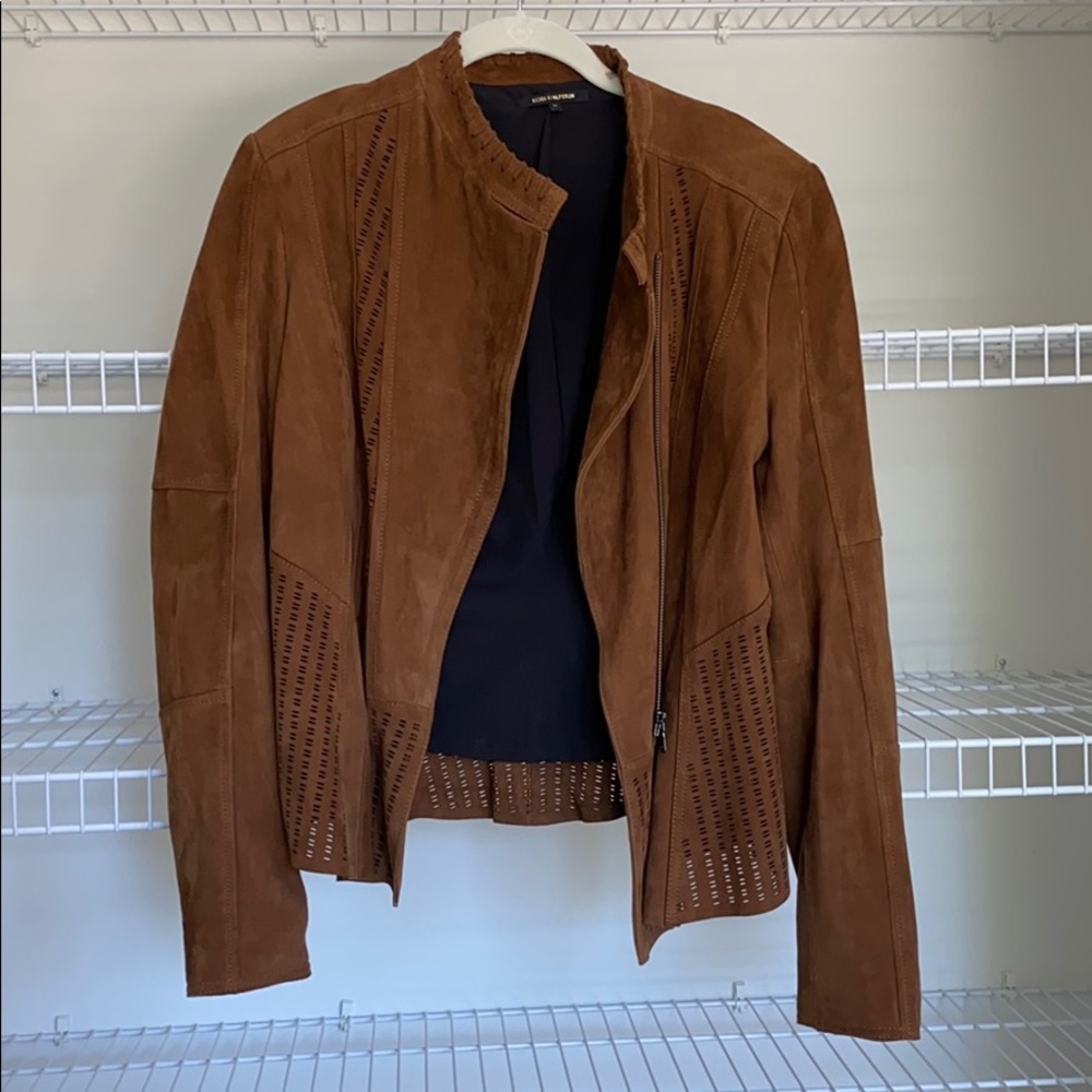 Kobi Halperin suede jacket